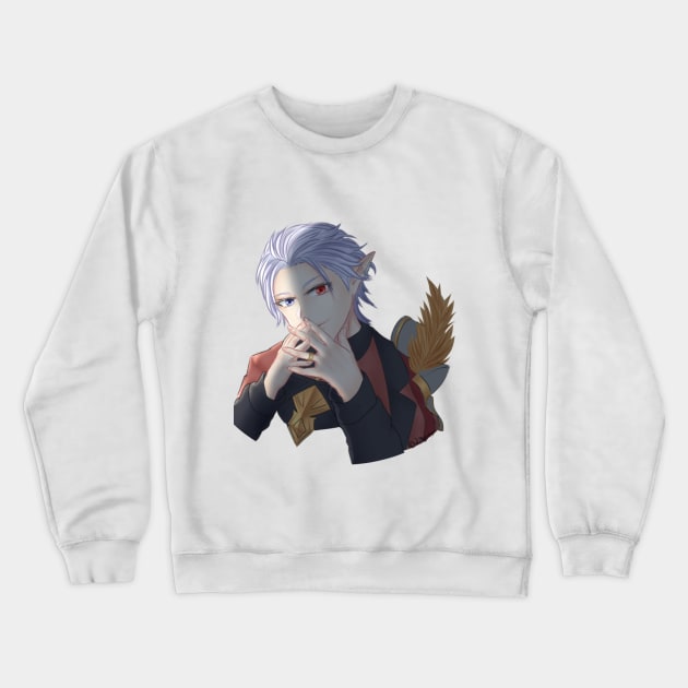 Valentine Grimnir (Granblue Fantasy) Crewneck Sweatshirt by Lilynee-